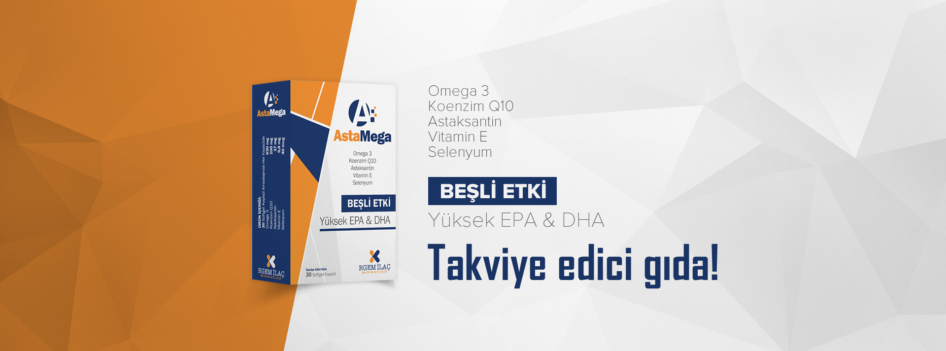 RGEM İlaç ASTRAMEGA Tablet Takviye edici gıda ürünleri