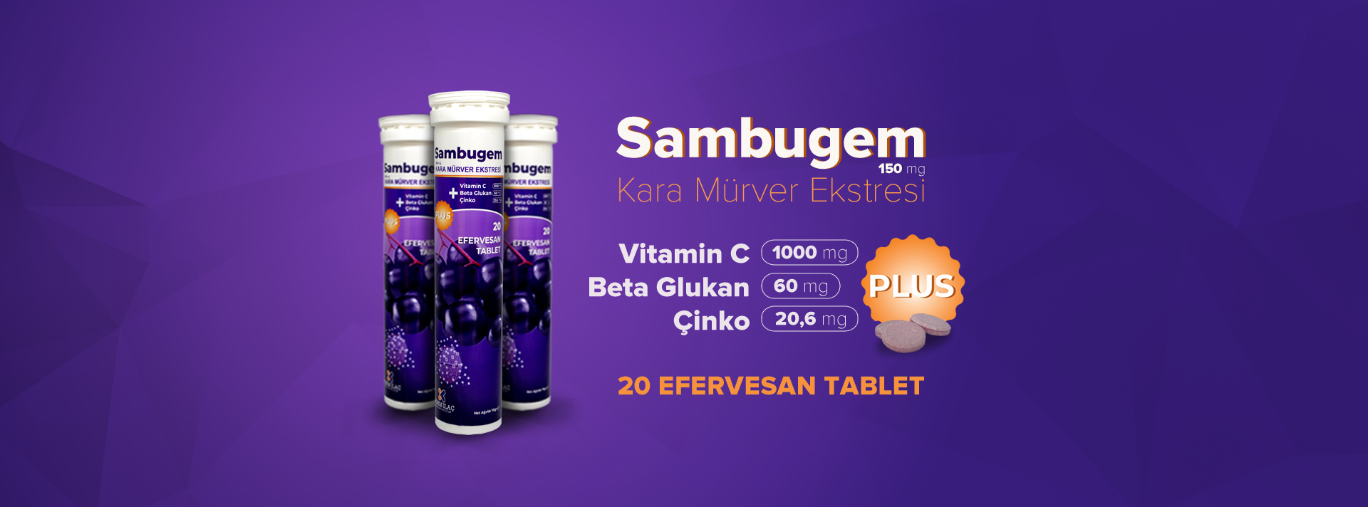 RGEM İlaç SAMBUGEM Tablet Takviye edici gıda ürünleri