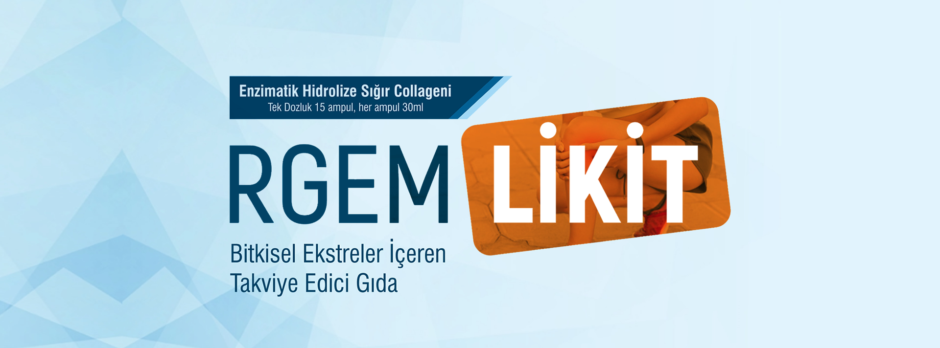 RGEM İlaç Osteoartrit Tedavisinde kullanılan; ARTOSYAL eklem içi İntra Artiküler Hyalüronik Asit Jel Enjeksiyon, Eklem Kıkırdak Onarımını/Tedavisini destekleyici, Takviye edici RgemTAB Tablet ve RgemLİKİT Ampul Takviye edici gıda ürünleri