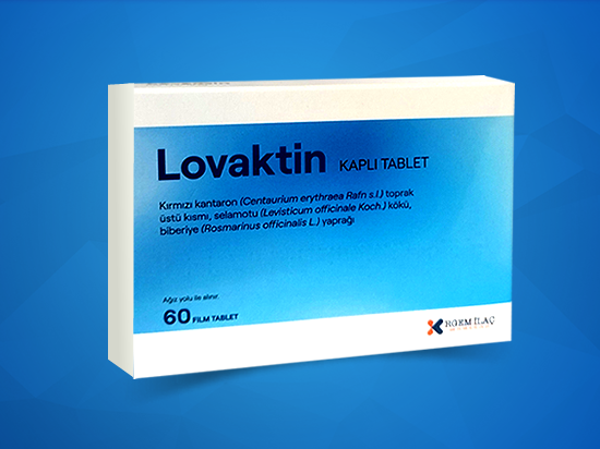 Rgem İlaç - LOVAKTİN Teblet