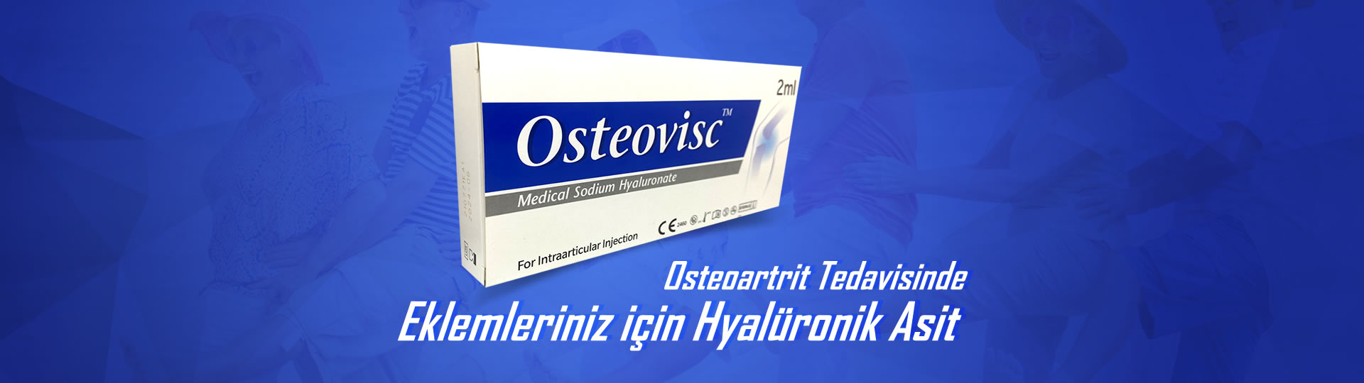 RGEM İlaç OSTEOVISC 2ML. Steril Şırıngada İntra Artiküler Hyalüronik Asit Jel Enjeksiyon